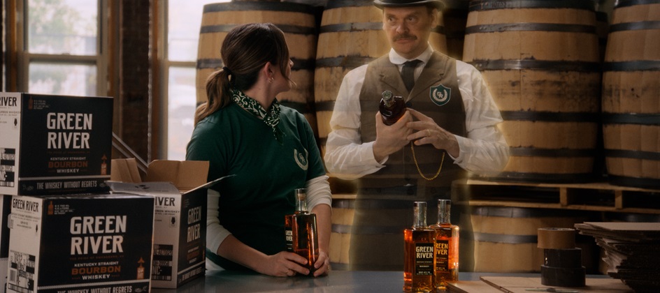 Green River Whiskey unveils first modern ad campaign in over 100 years with a ghostly twist